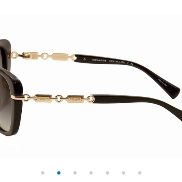 Coach Women's HC8131 HC/8131 Fashion Cat eye  Sunglasses - Picture 4 of 15